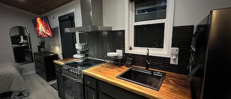 Microwave, oven, stovetop