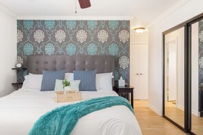 3 室のベッドルーム、アイロン / アイロン台、WiFi、ベッドシーツ