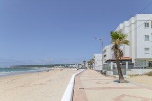 On the beach