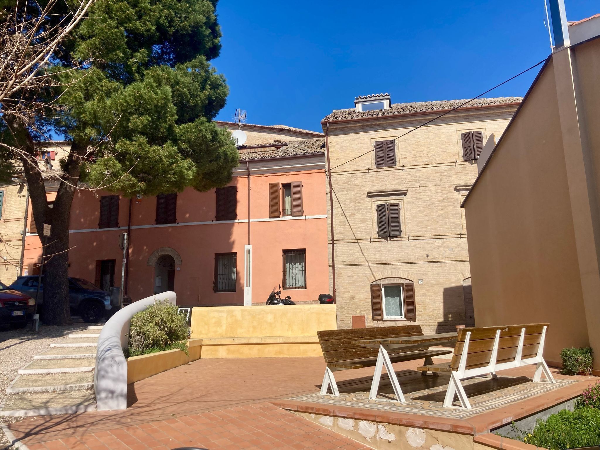 Vue depuis l’hébergement