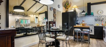 Casa rural La Arborea con vistas a la montaña, terraza privada y Wi-Fi