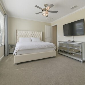 In-room safe, desk, laptop workspace, blackout curtains