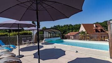 Piscine couverte, piscine chauffée