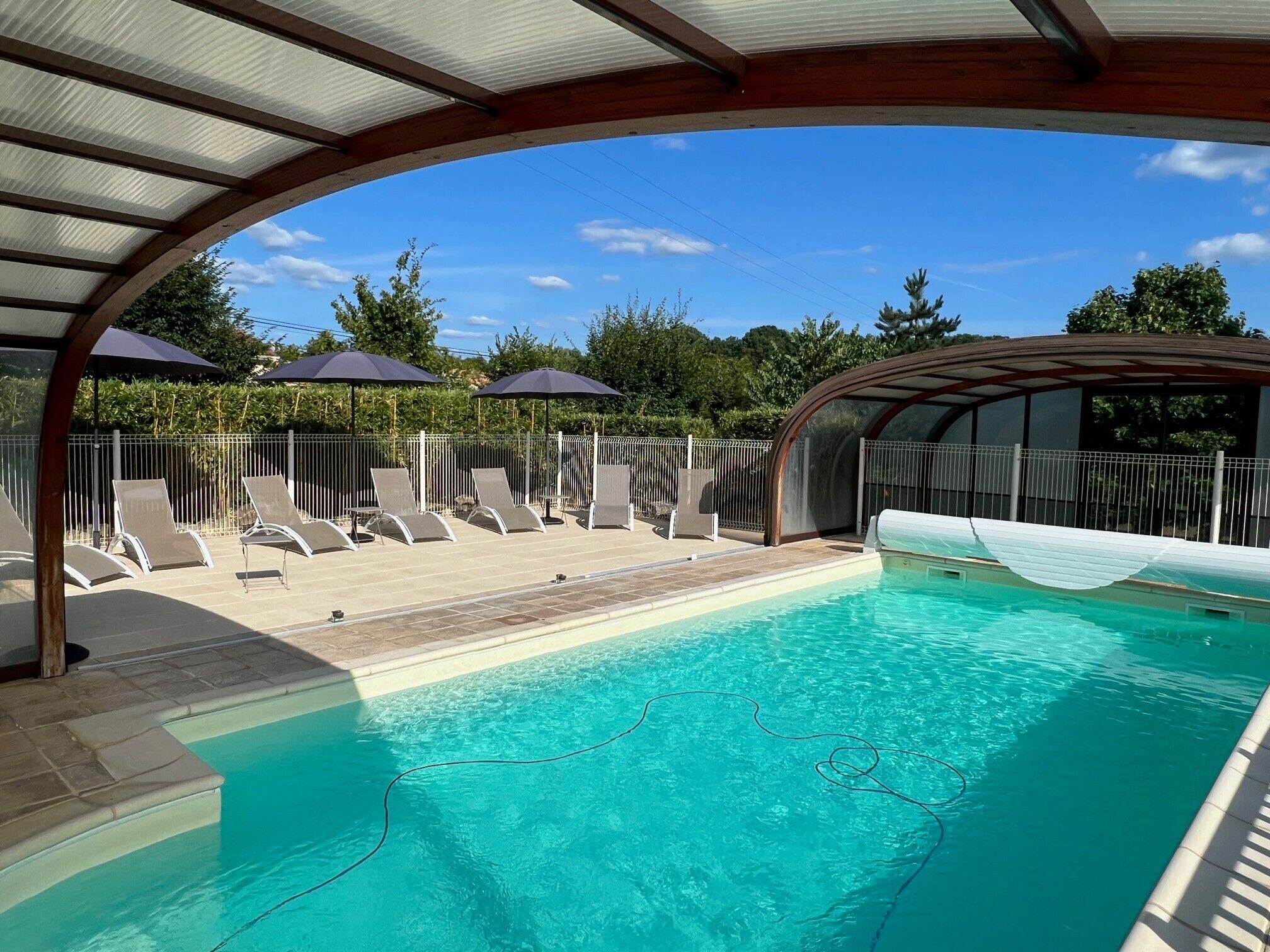 Indendørs pool, opvarmet pool