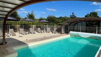 Indendørs pool, opvarmet pool