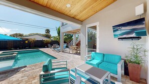 Piscine chauffée