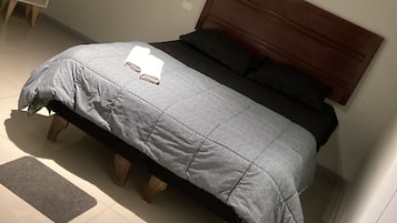 Premium bedding, free WiFi, bed sheets
