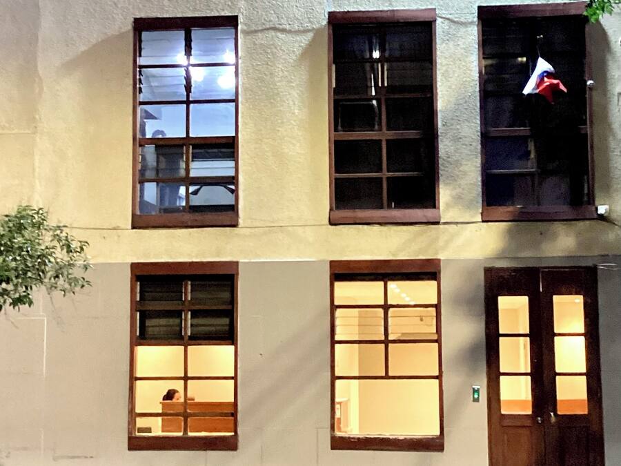 Fachada de la propiedad