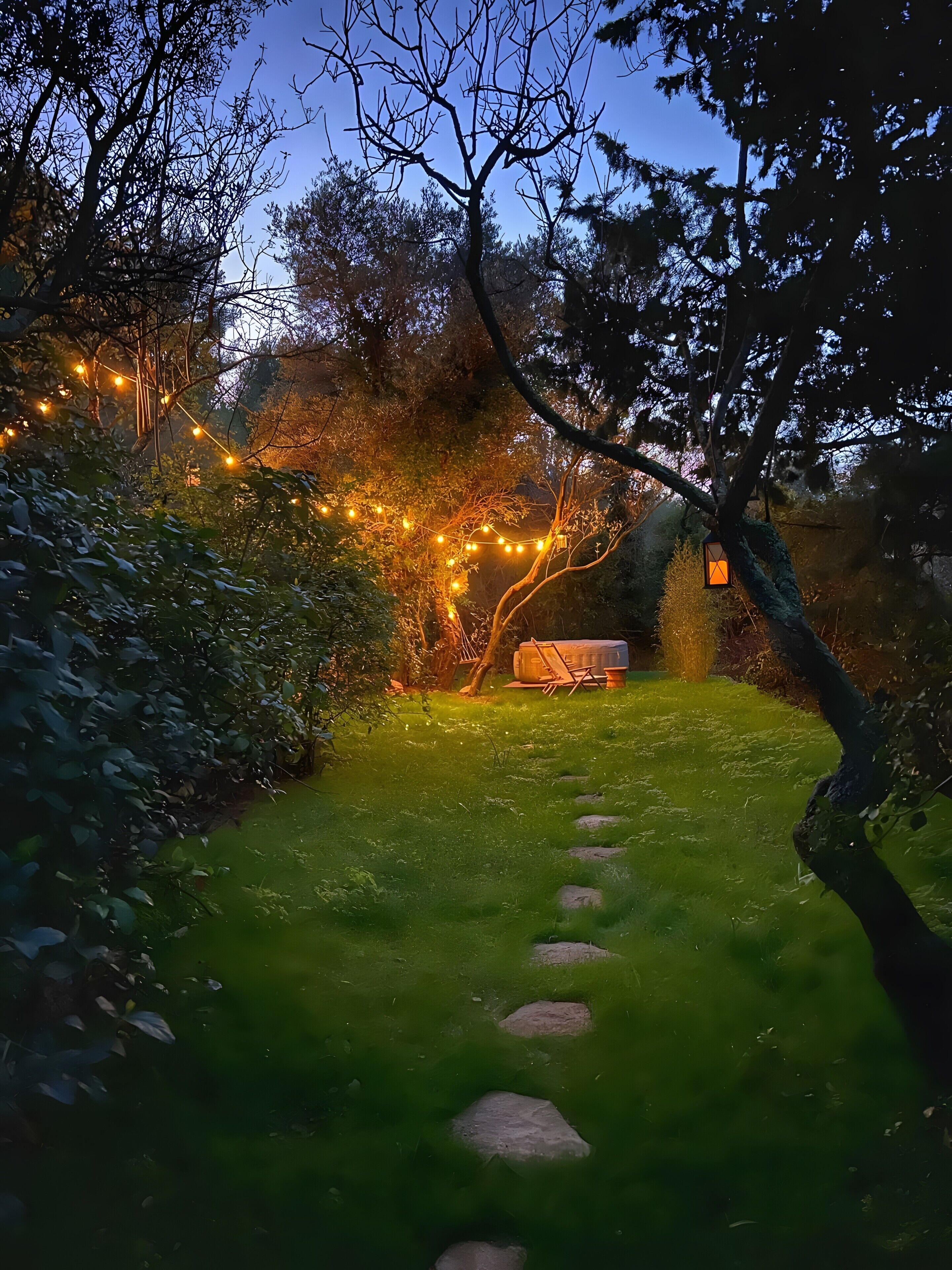 Overnattingsstedets uteområder