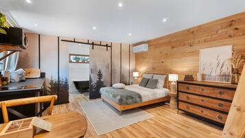 1 chambre, fer et planche Ă  repasser, Wi-Fi gratuit, draps fournis