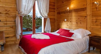 Appartement 'Appartement Super Châtel' mit Bergblick, Balkon und WLAN