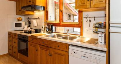 Appartement 'Appartement Super Châtel' mit Bergblick, Balkon und WLAN