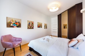 1 Schlafzimmer, Bügeleisen/Bügelbrett, WLAN, Bettwäsche