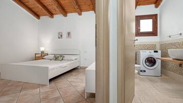 2 bedrooms, bed sheets