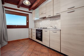 Fridge, oven, stovetop, cookware/dishes/utensils