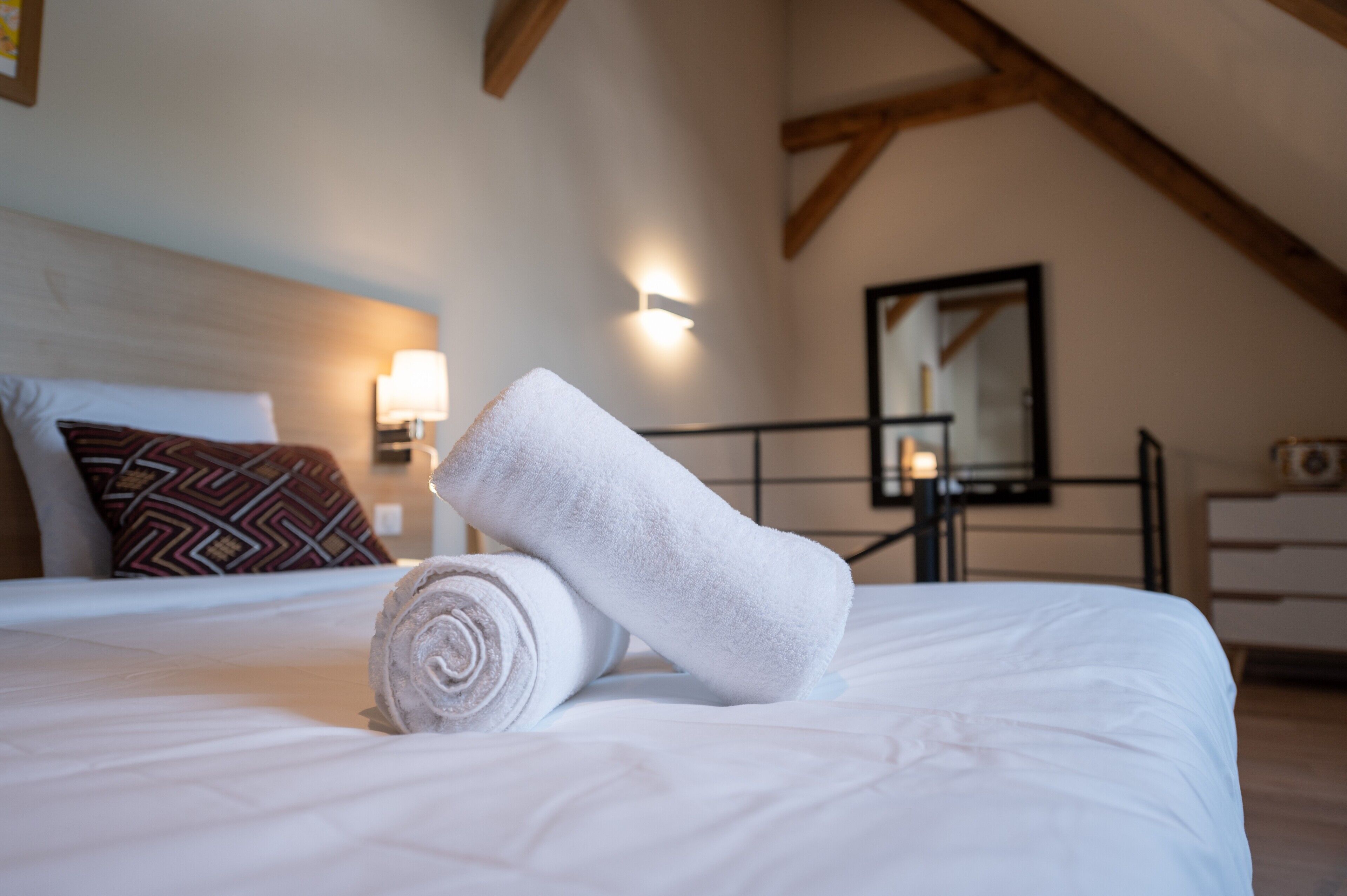 1 chambre, fer et planche à repasser, Wi-Fi gratuit, draps fournis