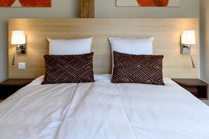 2 makuuhuonetta, silitysrauta/-lauta, ilmainen Wi-Fi, vuodevaatteet