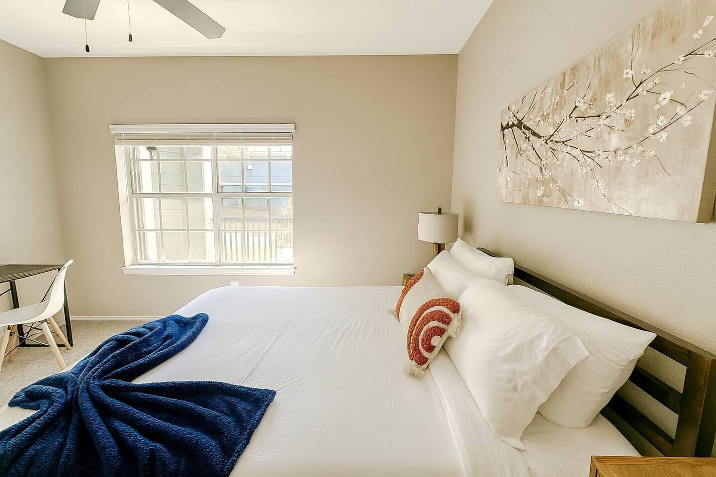 Desk, iron/ironing board, free WiFi, bed sheets