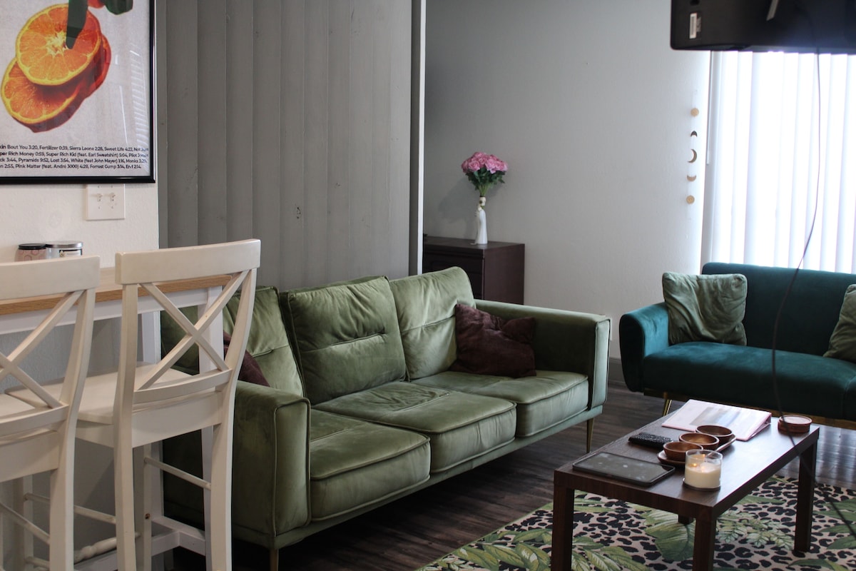 Photo 11 of Charming 1-bedroom apartment with WiFi and pool in Houston