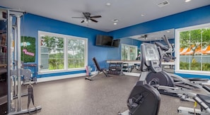 Fitnessbereich