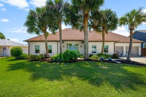 Exterior - Pet-friendly | 4BR with Private Pool, Golf Cart + Bikes (Panama City Beach)