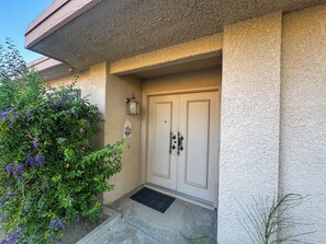 Exterior detail - Live "large" within the gates of Sunrise Country Club... (Rancho Mirage)