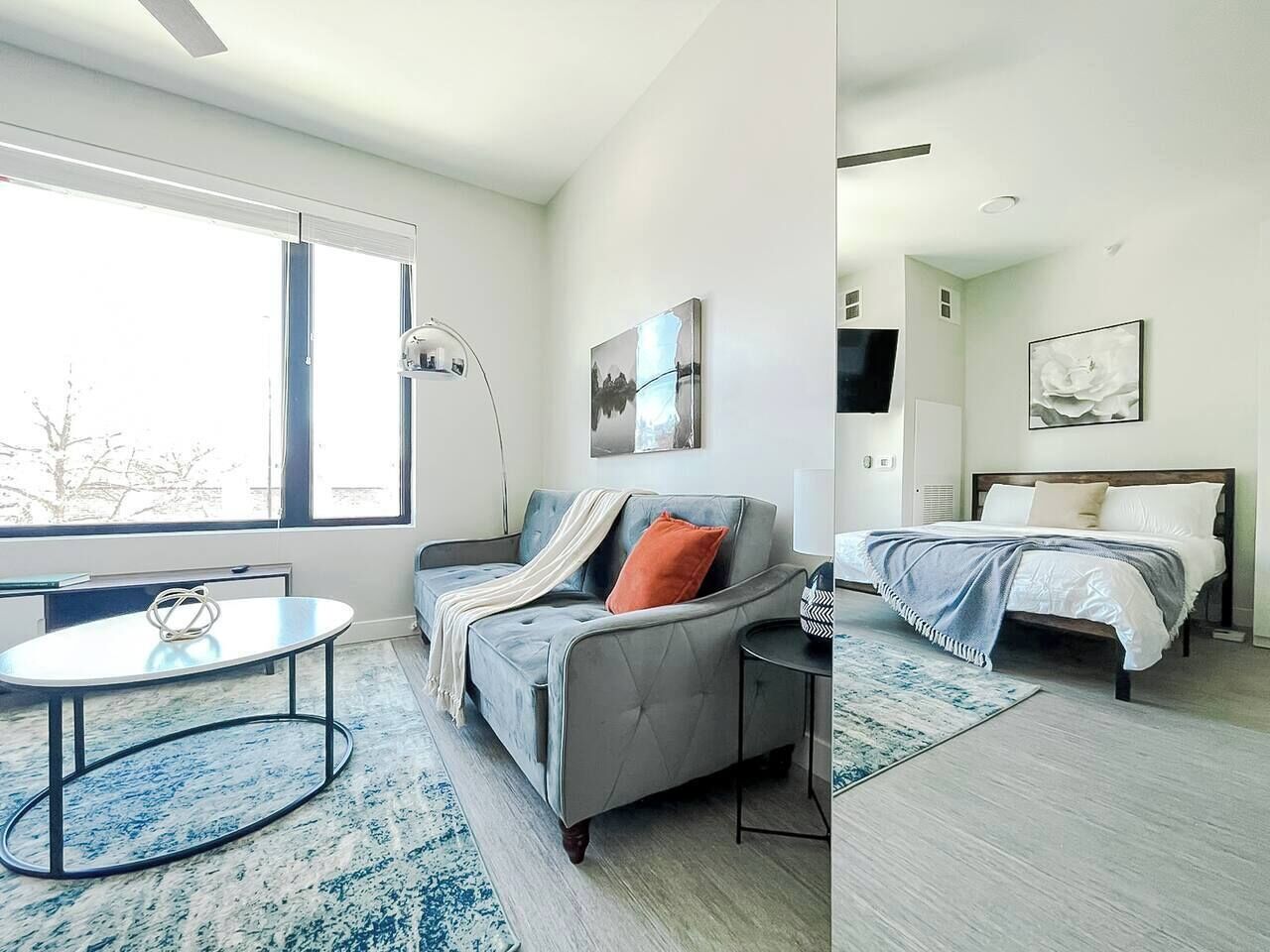 Skrivbord, strykjärn/strykbräda, gratis wi-fi och sängkläder