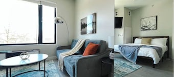 Sleepover Vivid 1BD/1BA Studio + Gym - Des Moines