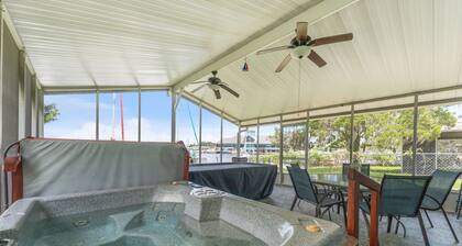 Dockside Delight! Waterfront Home + Boat Slip for Your Next Getaway