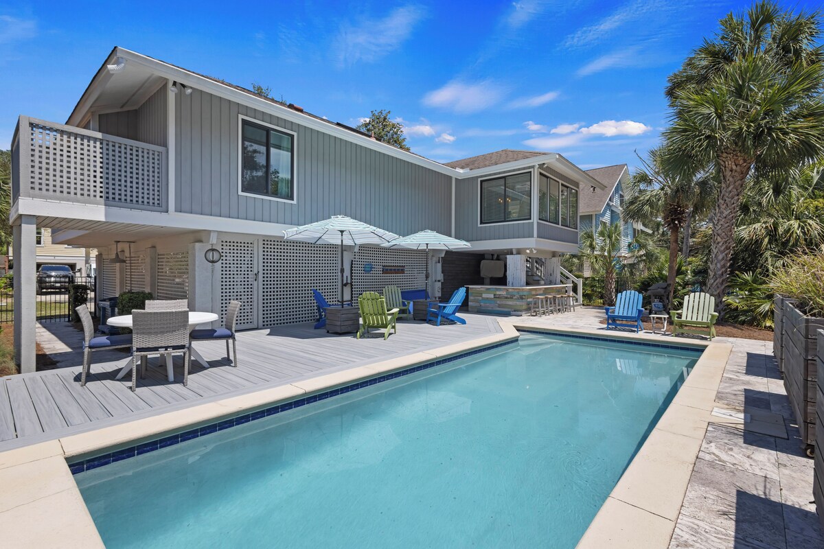 6 Osprey Lane | 1 Min to North Forest Beach | Dog Friendly | Private Pool | Outdoor Fun