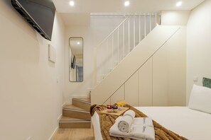 1 Schlafzimmer, Bügeleisen/Bügelbrett, kostenloses WLAN, Bettwäsche