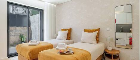 1 chambre, fer et planche à repasser, Wi-Fi gratuit, draps fournis