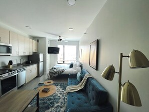 1 sovrum, strykjärn/strykbräda, gratis wi-fi och sängkläder