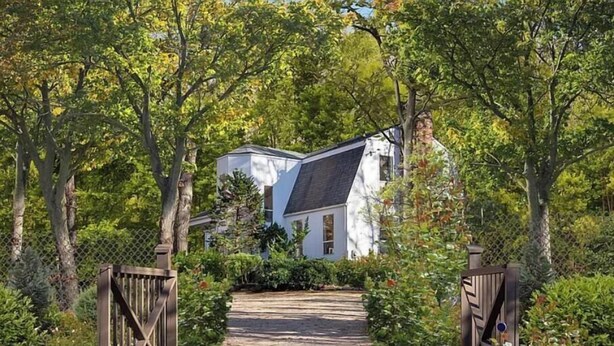 Unclassified image, 1 of 26, button - 3-bedroom house with wooded views and private, heated pool in Sag Harbor (Sag Harbor)