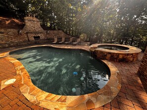 Pool - Your Private Gated Castle Escape on Lake Lanier-Beachfront, Gym, Pool &Jacuzzi! (Gainesville)