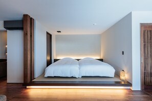 Kahden hengen luksushuone (kaksi sänkyä), tupakointi kielletty | Tallelokero huoneessa, silitysrauta/-lauta, ilmainen Wi-Fi