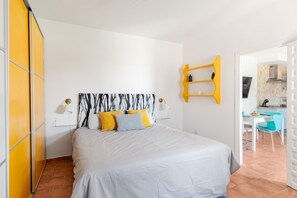1 bedroom, iron/ironing board, free WiFi, bed sheets