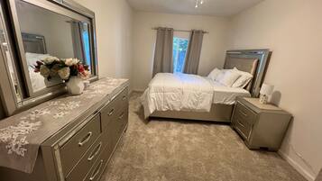 6 bedrooms, iron/ironing board, free WiFi, bed sheets