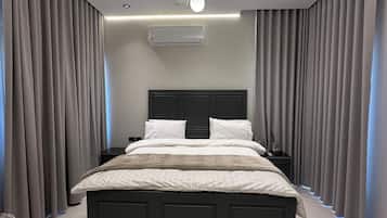 3 soveværelser, strygejern/strygebræt, sengetøj