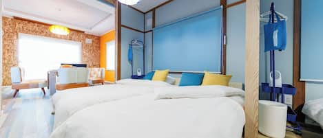 2 bedrooms, iron/ironing board, free WiFi, bed sheets