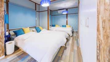 2 bedrooms, iron/ironing board, free WiFi, bed sheets