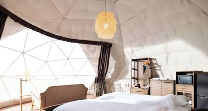 Pets allowed 7m dome tent A Room only plan / Sanbu District Chiba