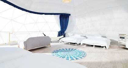 9m Dome Tent C Accommodation only plan3 person / Sanbu District Chiba
