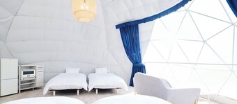 7m Dome Tent B Accommodation only plan3 person / Sanbu County Chiba
