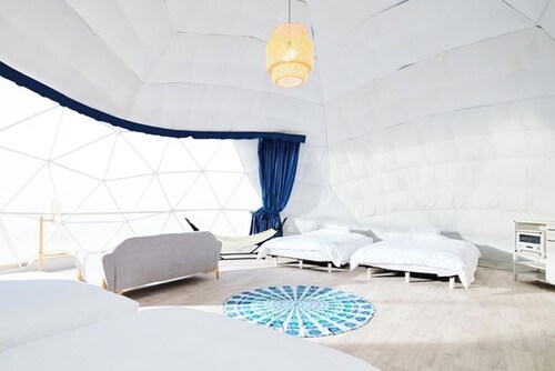 9m Dome Tent C Accommodation only plan4 people / Sanbu District Chiba