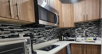 Modern luxury private suite w/modern bar, cozy washroom and bedroom -no stairs