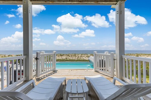 Newly Listed Oceanfront Home, Large Heated Swim Spa, Elevator, Easy Beach Access