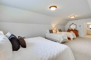 4 chambres, lit parapluie, accès Internet, draps fournis
