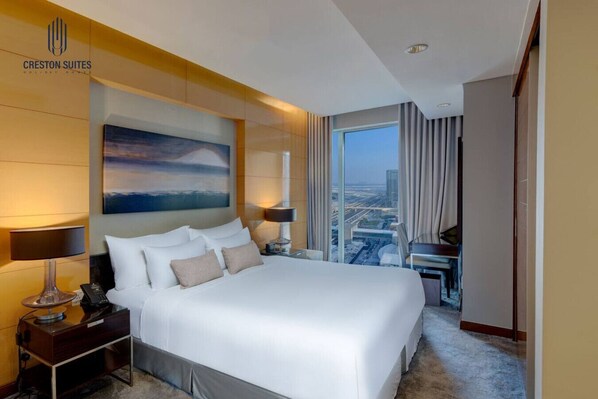 1 bedroom, desk, iron/ironing board, WiFi