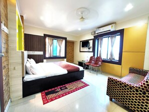 Deluxe Double Room, Multiple Beds | Hypo-allergenic bedding, in-room safe, soundproofing, free WiFi - Hotel Sai Sandpiper (Puri)